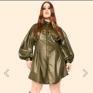 Plus Size Shirt Dress